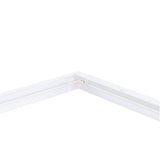 Aufbaurahmen für Backlit LED-Panel 62x62 cm, steckbar, weiß