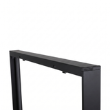 Aufbaurahmen für Backlit LED-Panel 62x62 cm, steckbar, schwarz.