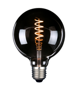 LED Filament Leuchtmittel, SPIRAL, Globe G95, E27, 4W, 40lm, 1800K, dimmbar