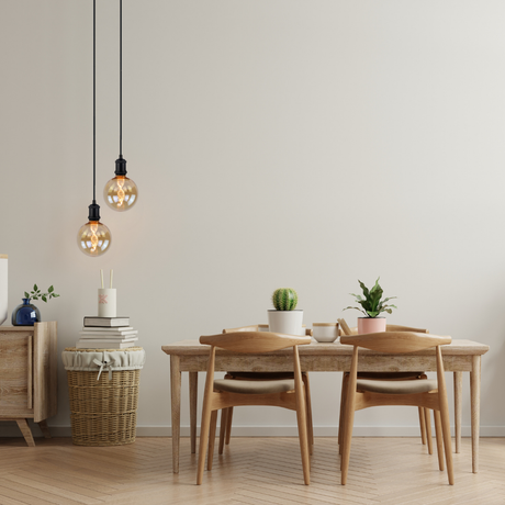 LED Filament Leuchtmittel, DNA, Amber, Globe G125, E27, 3.5W, 120lm, 1800K, dimmbar