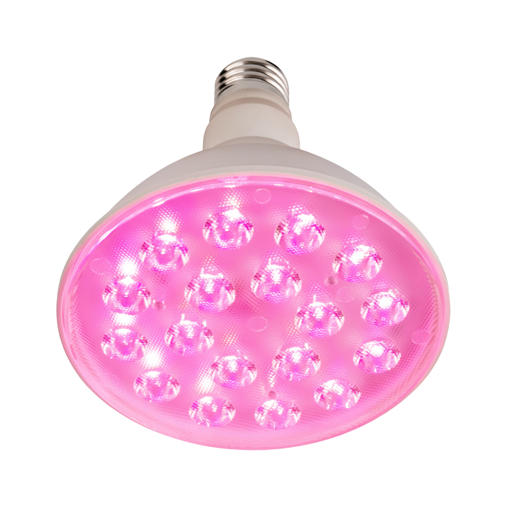 LED Pflanzenlampe E27, 18 W, Vollspektrum Grow Light, 322 μmol/m²/s bei 10 cm, für Keimung, Wachstum & Zimmerpflanzen, 1200 K (Warmweiß)