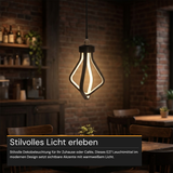 LED-Leuchtmittel, 12 W, 600 lm, 3.000 K, E27, Modernes Design, Dekobeleuchtung
