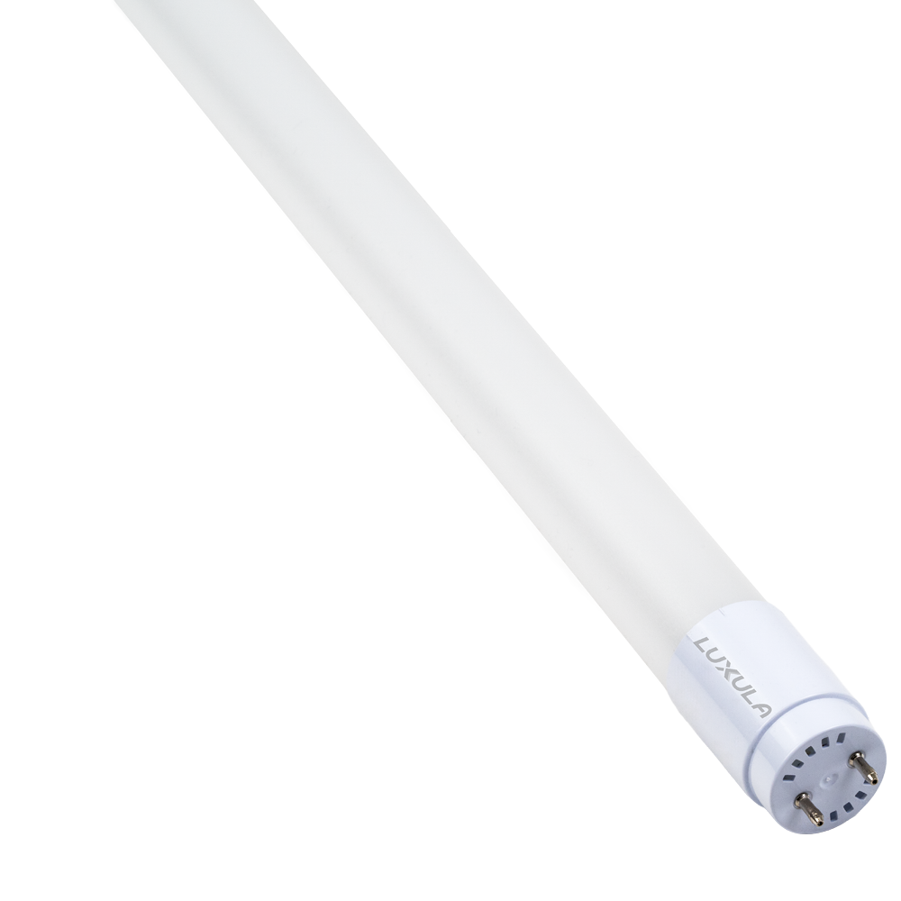 LED T8 Röhre, 120 cm, 120 lm/W, 18 W, 2160 lm, 3000 K (warmweiß), mit Brücke