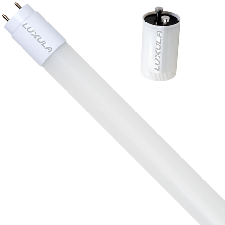 LED T8 Röhre, 120 cm, 120 lm/W, 18 W, 2160 lm, 6000 K (kaltweiß), mit Brücke