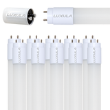 LED T8 Röhre, 60 cm, 160 lm/W, 9 W, 1400 lm, 6000 K (kaltweiß), mit Brücke, hohe Energieeffizienz