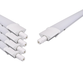 5er Set LED Feuchtraumleuchte, 36W, 3250lm, 4000K, 1200mm, IP65, mit Quick Connector.