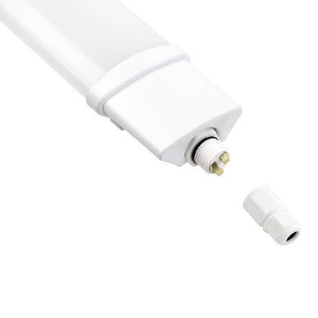5er Set LED Feuchtraumleuchte, 36W, 3250lm, 4000K, 1200mm, IP65, mit Quick Connector
