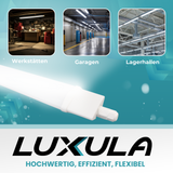 10er Set LED Feuchtraumleuchte, 36W, 3250lm, 4000K, 1200mm, IP65, mit Quick Connector