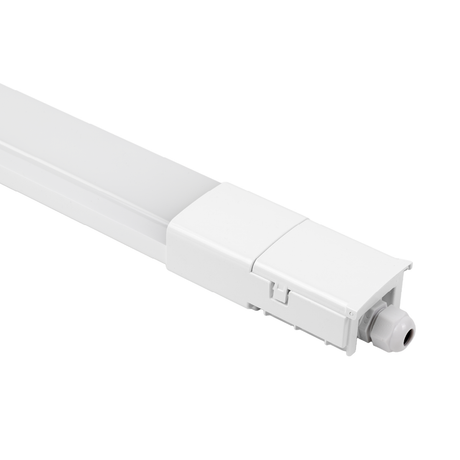5er Pack LED Feuchtraumleuchte, 75 cm, 16 W, 1760 lm, 4000 K (neutralweiß), IP66, durchschleifbar, Fast Connector