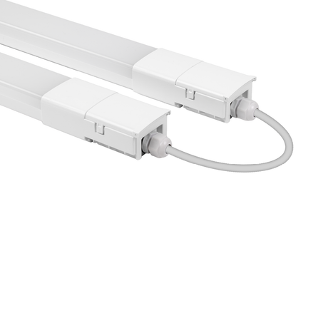 LED Feuchtraumleuchte, 75 cm, 16 W, 1760 lm, 4000 K (neutralweiß), IP66, durchschleifbar, Fast Connector