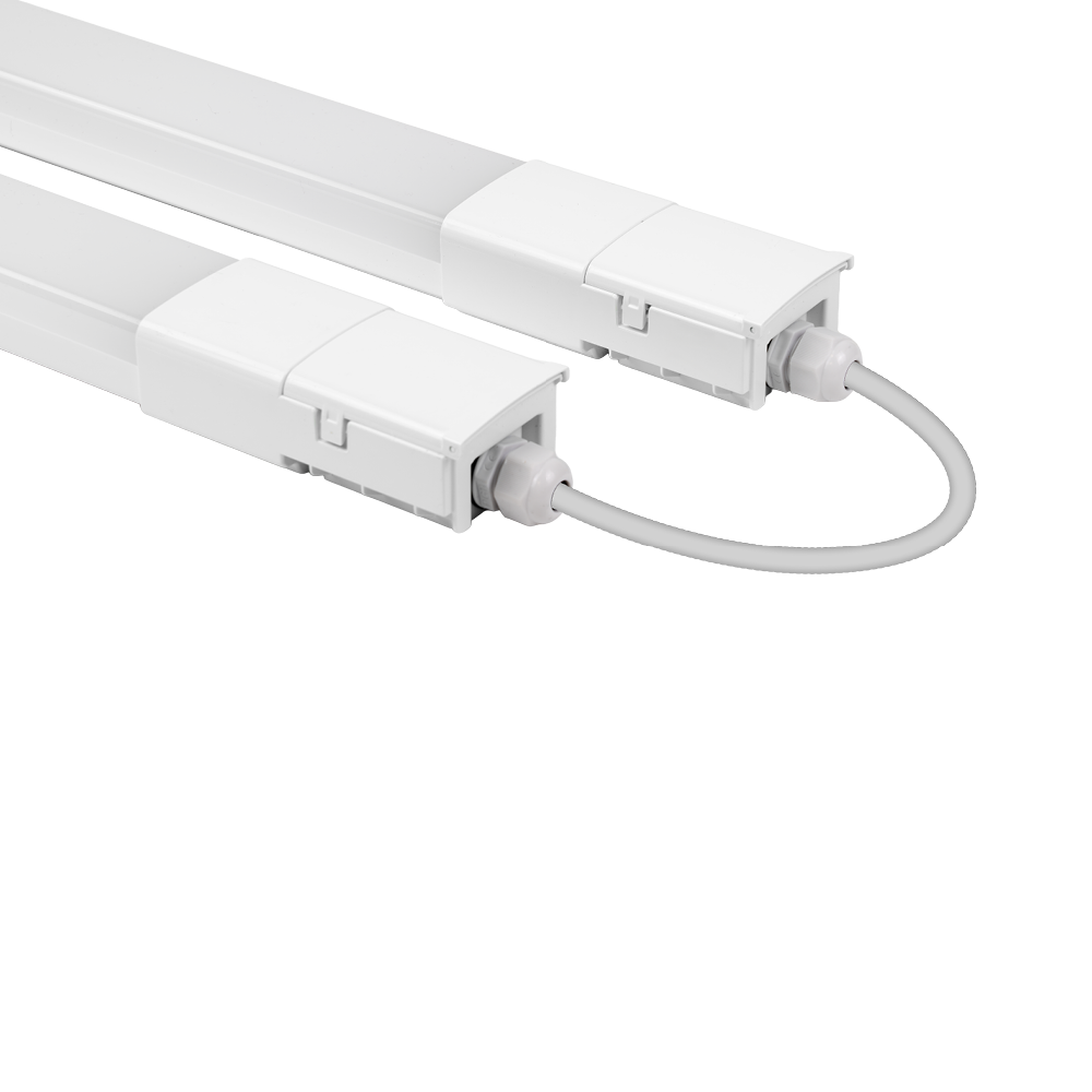 LED Feuchtraumleuchte, 120 cm, 32 W, 3616 lm, 4000 K (neutralweiß), IP66, durchschleifbar, Fast Connector
