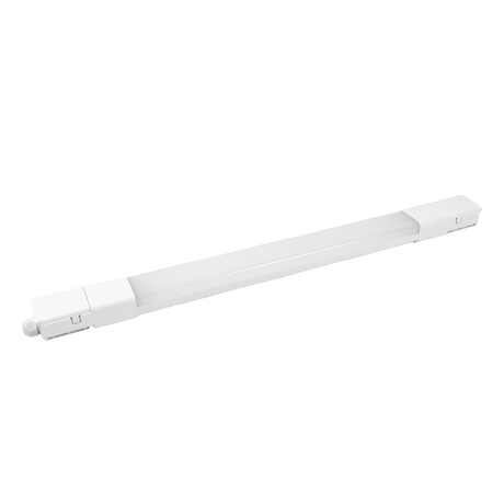 2er Pack LED Feuchtraumleuchte, 75 cm, 16 W, 1760 lm, 4000 K (neutralweiß), IP66, durchschleifbar, Fast Connector