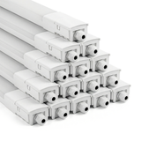 LED Feuchtraumleuchte, 150 cm, 45 W, 5175  lm, 4000 K (neutralweiß), IP66, durchschleifbar, Fast Connector