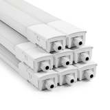 LED Feuchtraumleuchte, 150 cm, 45 W, 5175  lm, 4000 K (neutralweiß), IP66, durchschleifbar, Fast Connector