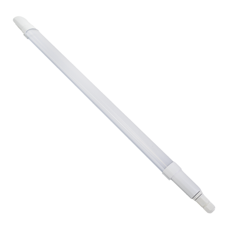 LED Feuchtraumleuchte, 120 cm, 18 W, 1980 lm, 4000 K (neutralweiß), IP65, Fast Connector