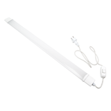 LED Feuchtraumleuchte, 22 W, 2000lm, 4000K, 900 mm, IP65, mit Schalter und IP44 Stecker