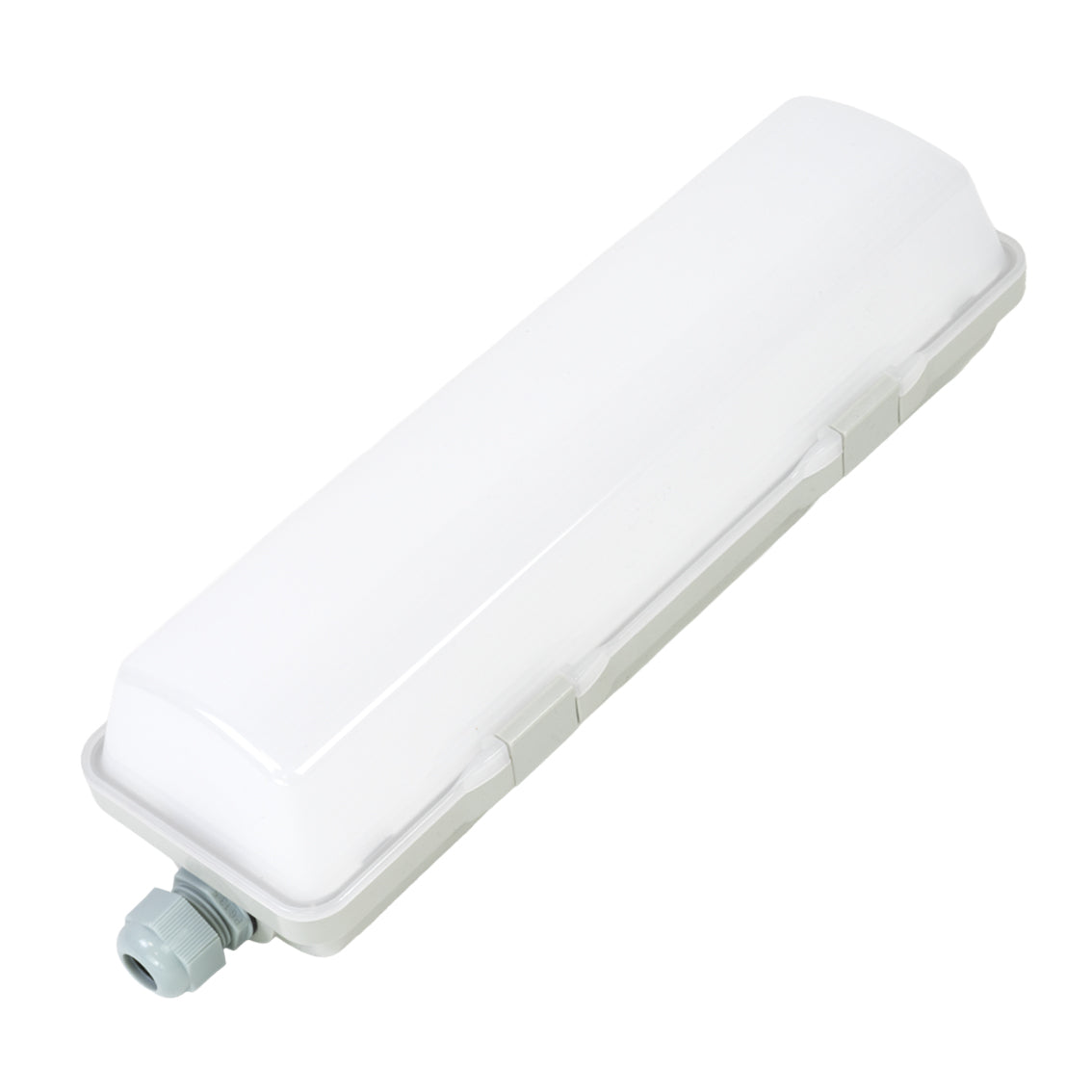 LED Feuchtraumleuchte, 32 cm, 6 W, 600 lm, 4000 K (neutralweiß), IP65, mit Quick Connector