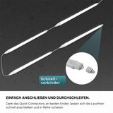16er-Pack LED Feuchtraumleuchte SLIM, 150 cm, 48 W, 5760 lm, 4000 K (neutralweiß), IP65, IK06, durchschleifbar, mit Quick Connector