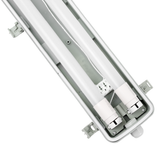 4er Pack LED Wannenleuchte 120cm, inkl 2x18W LED-Röhren T8, 4000K, IP65, IK08