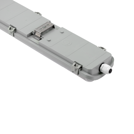 10er Pack LED Wannenleuchte 120cm, inkl 2x18W LED-Röhren T8, 4000K, IP65, IK08