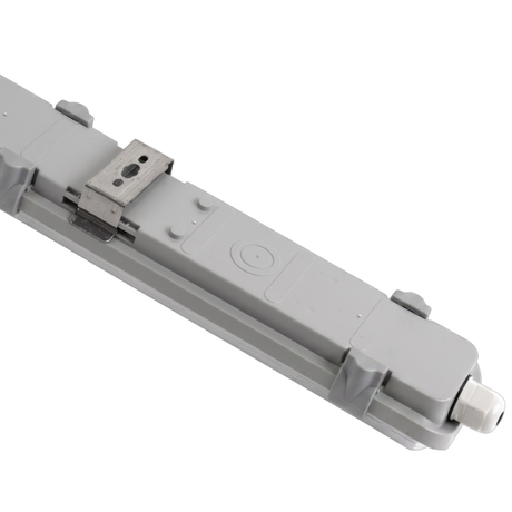 LED Wannenleuchte 120 cm, inkl 1x18W LED-Röhren T8,  4000K, IP65, IK08.