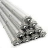 10er Pack LED Wannenleuchte 120cm, inkl 2x18W LED-Röhren T8, 4000K, IP65, IK08
