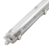 LED Wannenleuchte mit 1x 22W LED-Röhren T8, 150cm, 4000K, IP65, IK08