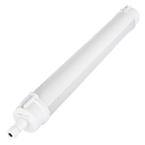 LED Feuchtraumleuchte, 60 cm, 20W-16W-12W einstellbar, max. 2447 lm, 3CCT,IP65, IK08,  rund, durchschleifbar.