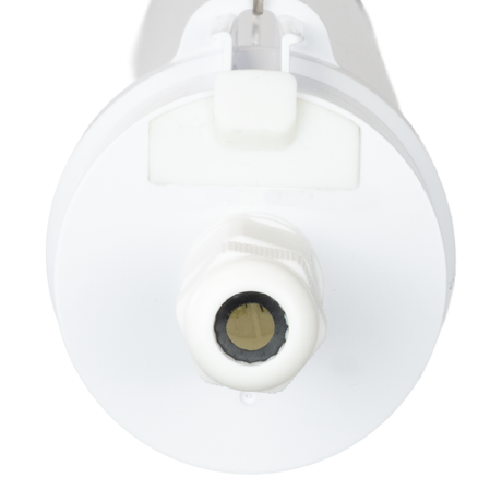 LED Feuchtraumleuchte, 120 cm, 40W-34W-28W einstellbar, max. 5558 lm, 3CCT,IP65, IK08,  rund, durchschleifbar.