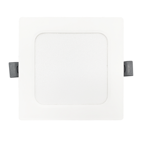 LED Einbauleuchte in Weiß, 12 W, 230 V, IP44-geschützt, 1200 lm, Lichtfarbe einstellbar, 173x26 mm, Einbaustrahler mit Diffusor, Badezimmer Deckenleuchte