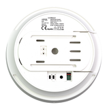 LED CCT Aufbauleuchte, 12–24 W, 2500 lm, Ø230 × 60 mm, 3000-4000-6500K einstellbar, Klickmontage, integrierter Anschlussblock, rund