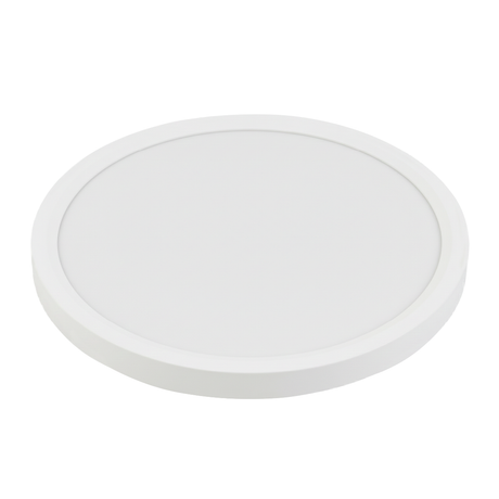 LED Panel, Ø30 cm, weiß, rund, 22 W, 2200 lm, Lichtfarbe einstellbar 3000 – 6500 K, Slim Design