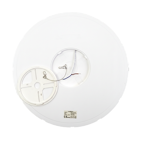 LED Panel, Ø50 cm, weiß, rund, 42 W, 4200 lm, Lichtfarbe einstellbar 3000 – 6500 K, Slim Design