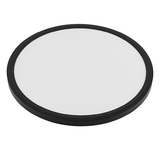 LED Panel, Ø50 cm, schwarz, rund, 42 W, 4200 lm, Lichtfarbe einstellbar 3000 – 6500 K, Slim Design