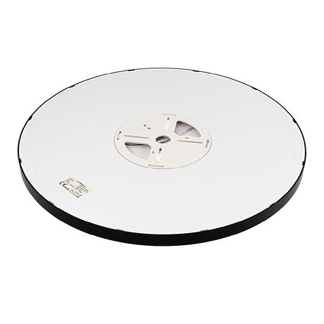 LED Panel, Ø50 cm, schwarz, rund, 42 W, 4200 lm, Lichtfarbe einstellbar 3000 – 6500 K, Slim Design