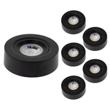 LED CCT Downlight, Ein- und Aufbaustrahler, schwenkbar, in Schwarz, 5 W, 500 lm, 38°, 3000K-6500K einstellbar