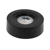 LED CCT Downlight, Ein- und Aufbaustrahler, schwenkbar, in Schwarz, dimmbar, 5 W, 420 lm, 60°, 3000K-4000K-6500K einstellbar