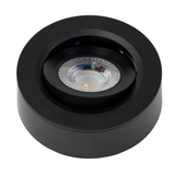 LED CCT Downlight, Ein- und Aufbaustrahler, schwenkbar, in Schwarz, 5 W, 500 lm, 38°, 3000K-6500K einstellbar