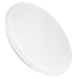 LED Deckenlampe, rund, 12 W, 1200 lm, 3000 K (warmweiß), Ø25 cm, IP44-wassergeschützt, Quick Connector, moderne Leuchte, Badezimmer Lampe