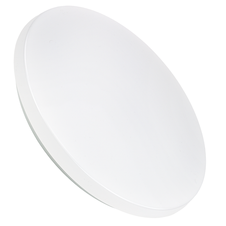 LED Deckenlampe, rund, 12 W, 1200 lm, 4000 K (neutralweiß), Ø25 cm, IP44-wassergeschützt, Quick Connector, moderne Leuchte, Badezimmer Lampe.