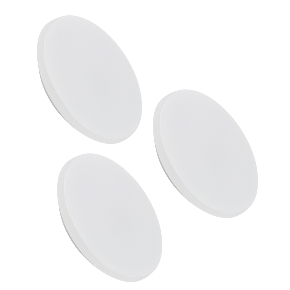 3er-Pack LED Deckenlampe, rund, 24 W, 2500 lm, 4000 K (neutralweiß), Ø35 cm, IP44-wassergeschützt, Quick Connector, moderne Leuchte, Badezimmer Lampe