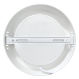 LED Aufbauleuchte in Weiß, 12 W, 230 V, IP44-geschützt, 1200 lm, Lichtfarbe einstellbar, Ø175x34 mm, Deckenleuchte mit Diffusor, Badezimmerlampe