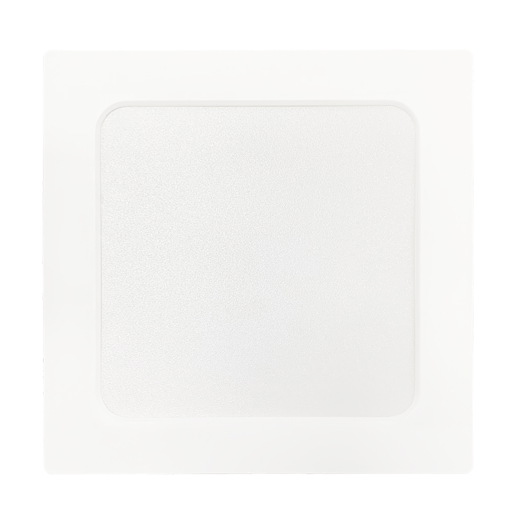 LED Aufbauleuchte in Weiß, 6 W, 230 V, IP44-geschützt, 600 lm, Lichtfarbe einstellbar, 112x26 mm, Deckenleuchte mit Diffusor, Badezimmerlampe