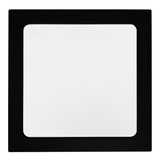 LED Aufbauleuchte in Schwarz, 24 W, 230 V, IP44-geschützt, 2400 lm, Lichtfarbe einstellbar, 298x35 mm, Deckenleuchte mit Diffusor, Badezimmerlampe