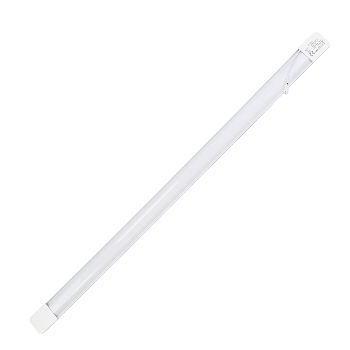 LED Unterbauleuchte, 120 cm, 36 W, 3850 lm, 3000-4000-6500 K, IP20, Lichtfarbe einstellbar, mit Anschlussblock, weiß