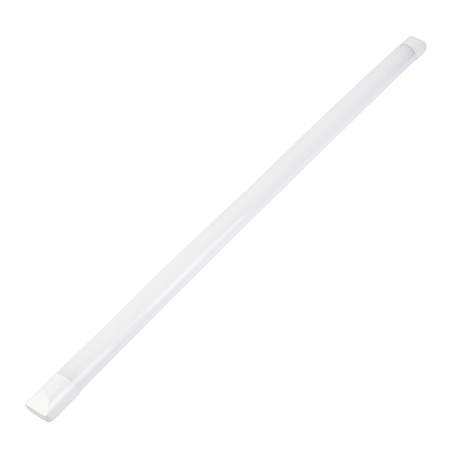 LED Unterbauleuchte, 150 cm, 45 W, 4850 lm, 3000-4000-6500 K, IP20, Lichtfarbe einstellbar, mit Anschlussblock, weiß