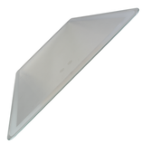 LED Spiegelleuchte, 20 W, 267 lm, 700x500mm, 3CCT, Touchdimmer, Anti-Beschlag, silber