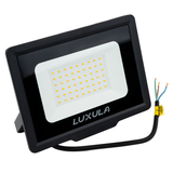 LED-Fluter, 50 W, 3000 K (warmweiß), 5000 lm, schwarz, IP65