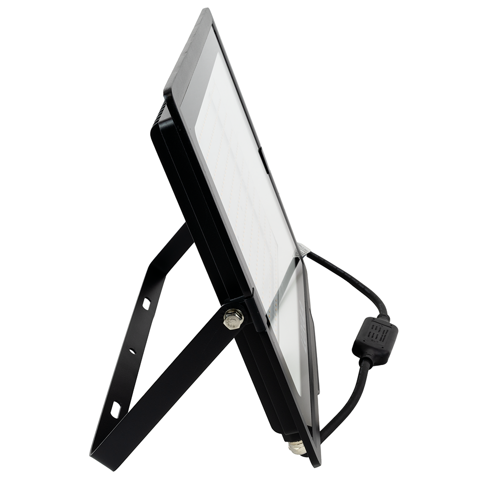 LED-Fluter, 300 W, 3000 K (warmweiß), 30000 lm, schwarz, IP65