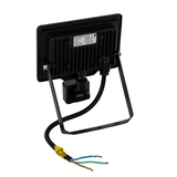 LED-Fluter mit Bewegungsmelder, 20 W, 4000 K (neutralweiß), 2000 lm, schwarz, IP65